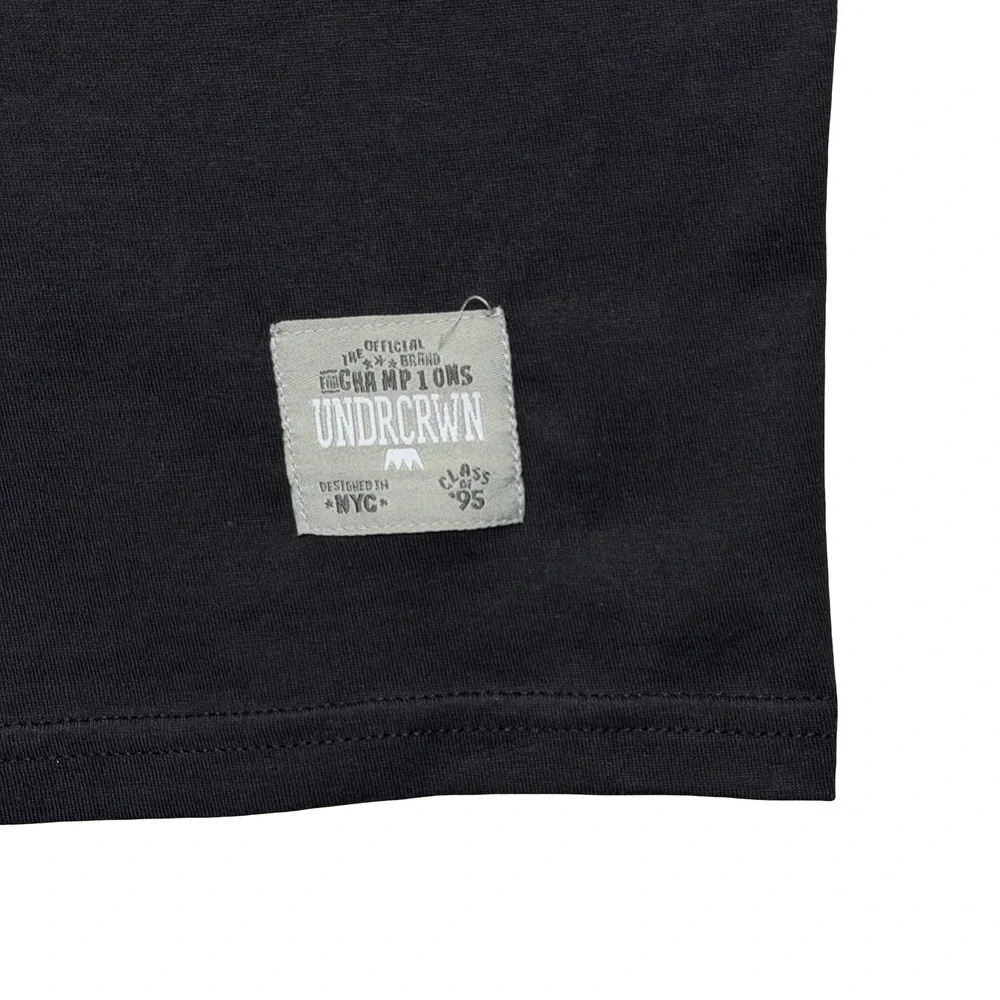 2000s Y2K UNDRCRWN Undercrown Bruce Lee Jordan 11 Space Jams streetwear shirt SM